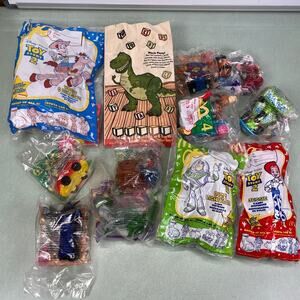 Toy Story 2 Disney McDonald’s Toys Vintage Buzz Woody Bullseye Jessie 1999